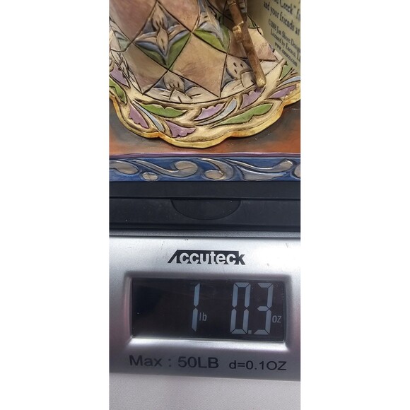 Jim Shore Heartwood Creek Hand Painted He’s Always listening Praying Angel 7.5" - Picture 13 of 13